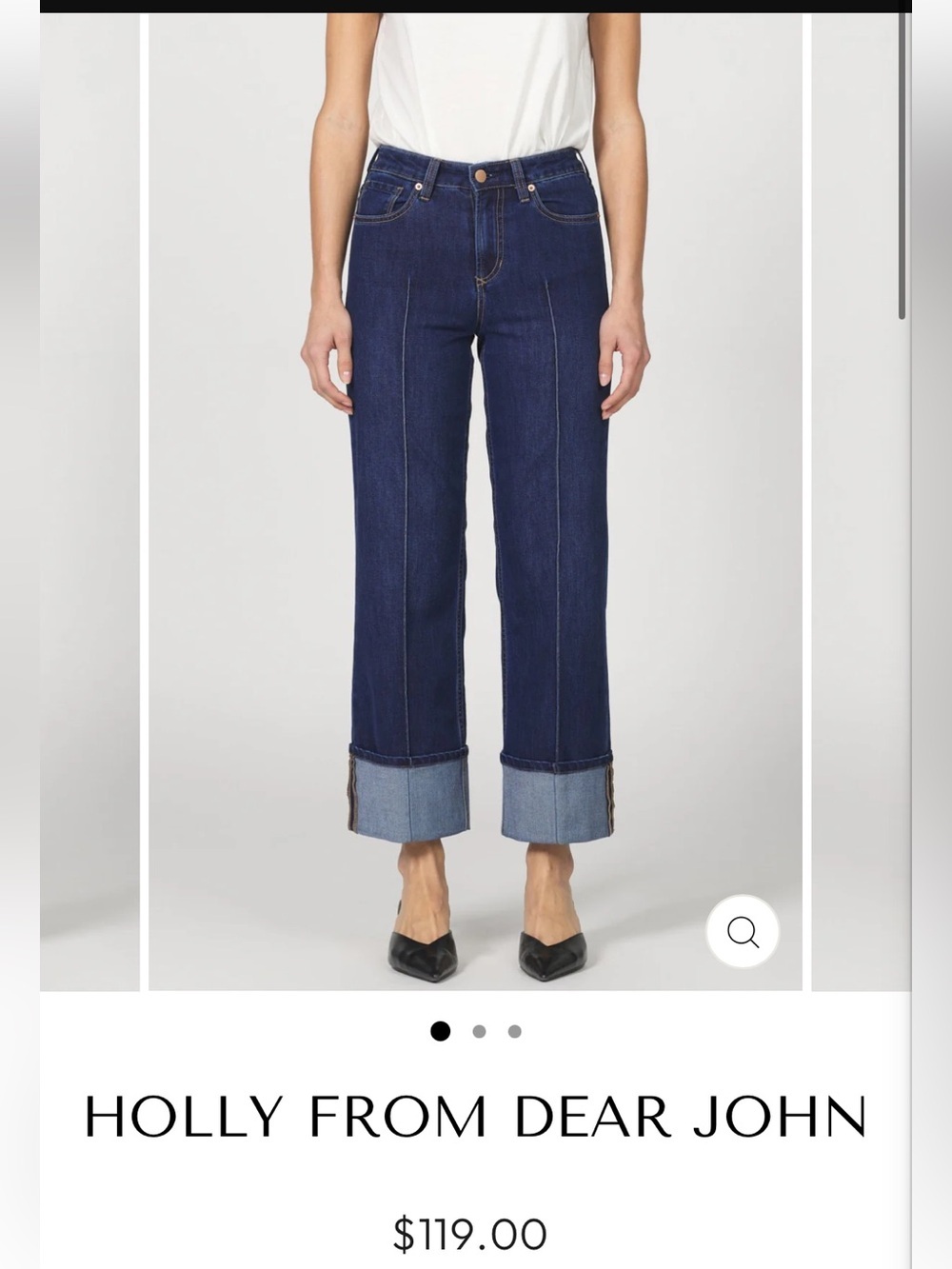 Dear John Holly Straight Leg Jeans Size 25